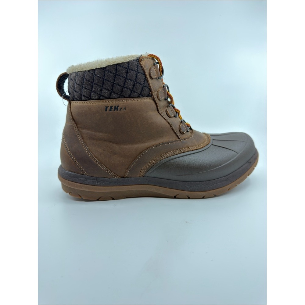 LL Bean Women Sz 11 Brown Storm Chaser TEK2.5 Waterproof Duck Boots - Picture 4 of 12